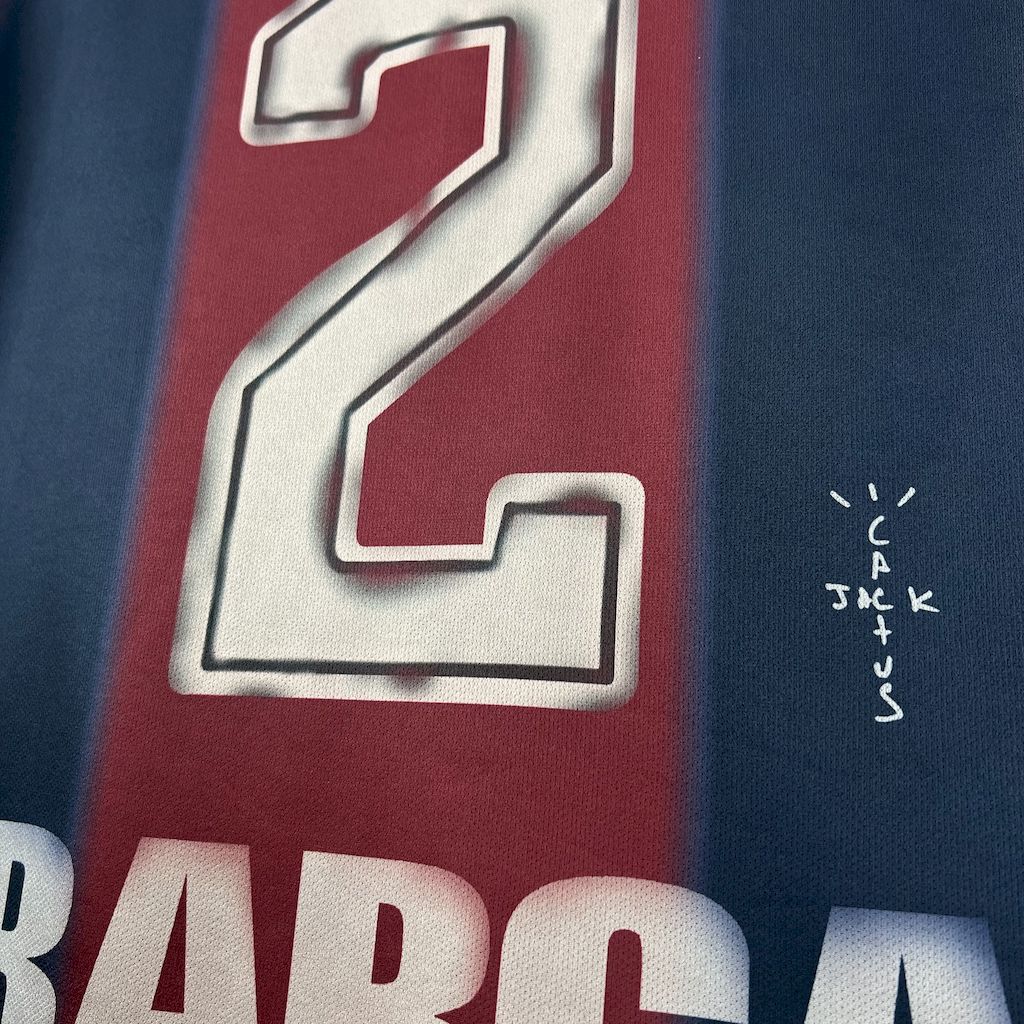 Camisa Retrô do Barcelona x Cactus Jack 2000/2001