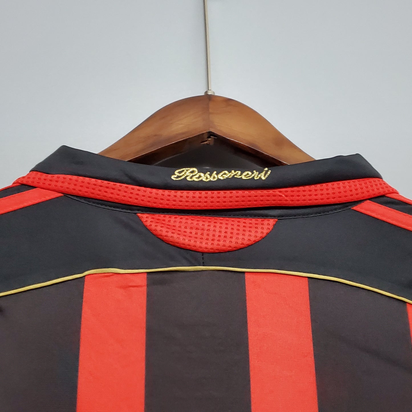 Camisa Manga Longa Retrô do Milan Titular 2006/2007