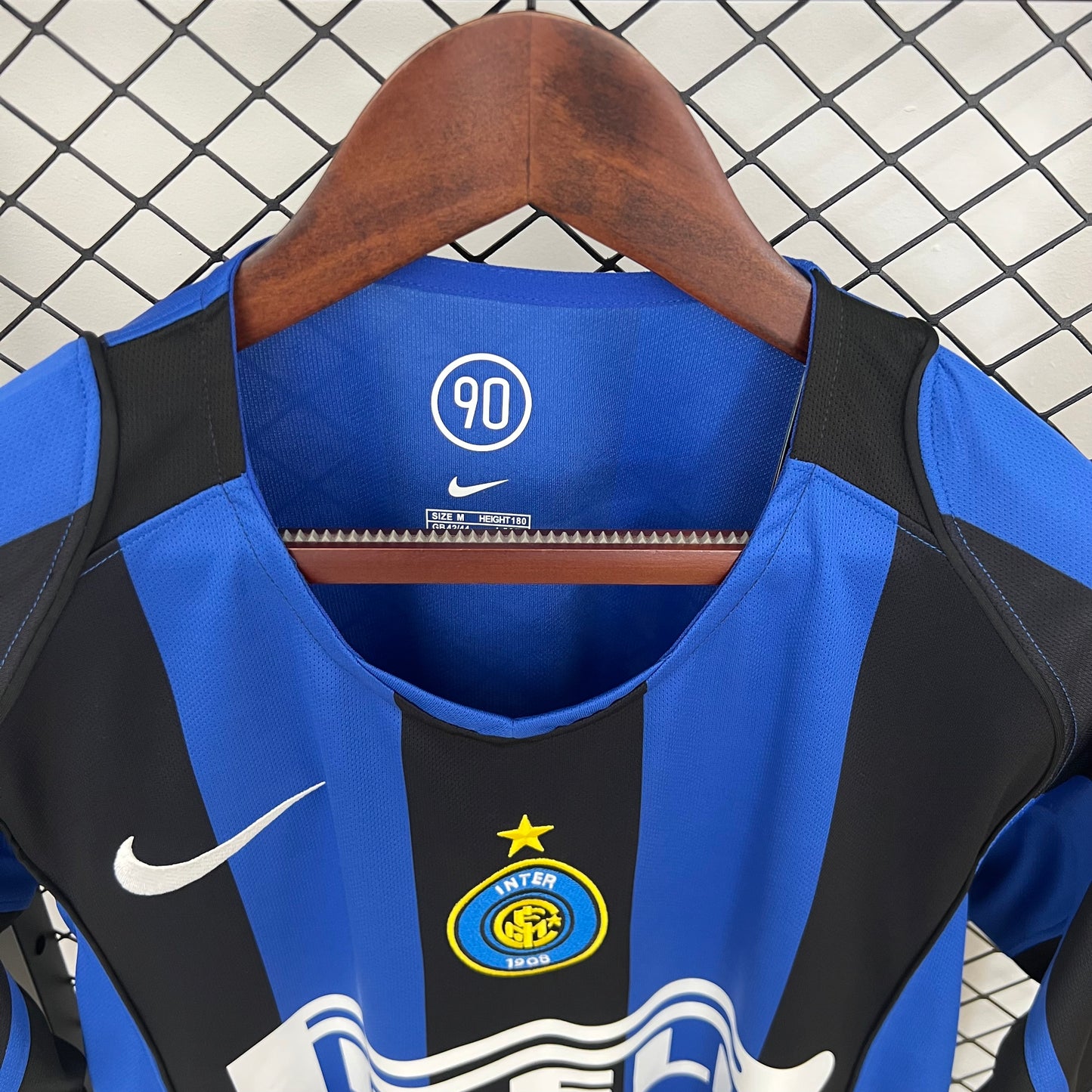 Camisa Retrô da Inter de Milão Titular Total 90