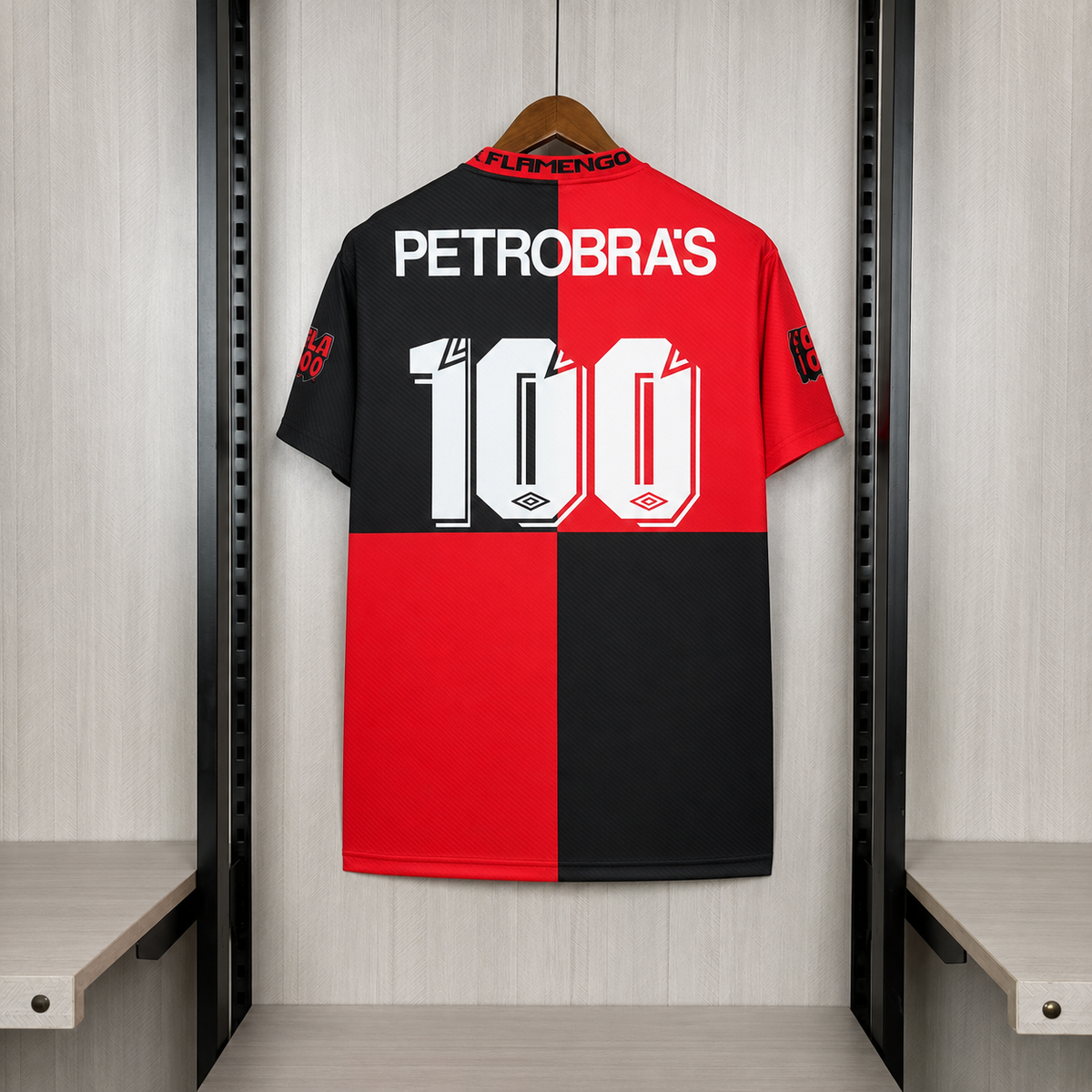 Camisa Retrô do Flamengo Centenário 1995