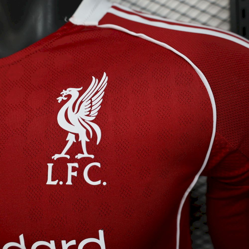 Camisa Manga Longa do Liverpool Titular Player 2025/2026