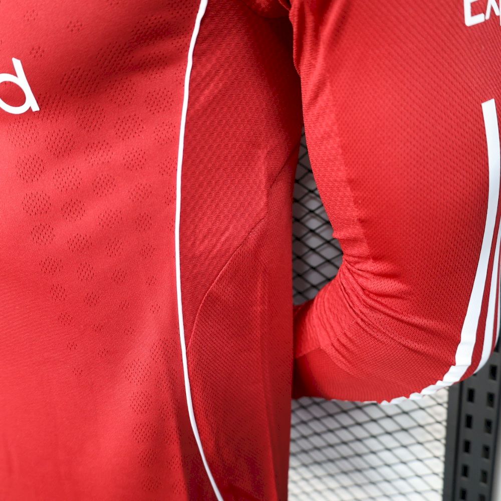 Camisa Manga Longa do Liverpool Titular Player 2025/2026