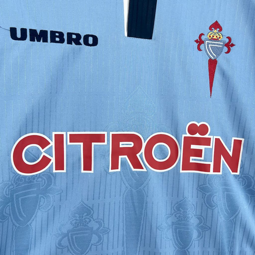 Camisa Retrô do Celta de Vigo Titular 1997/1999