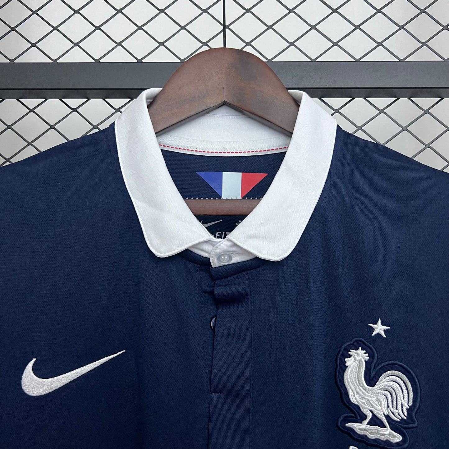 Camisa Manga Longa Retrô da França 2014