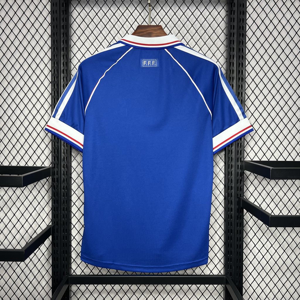 Camisa Retrô da França Titular 1998