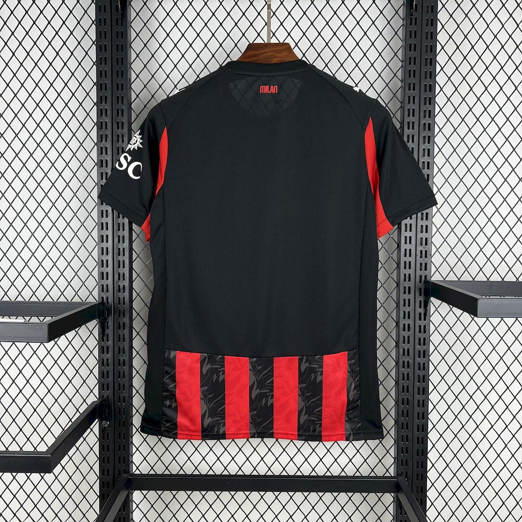 Camisa do AC Milan Titular 2025/2026