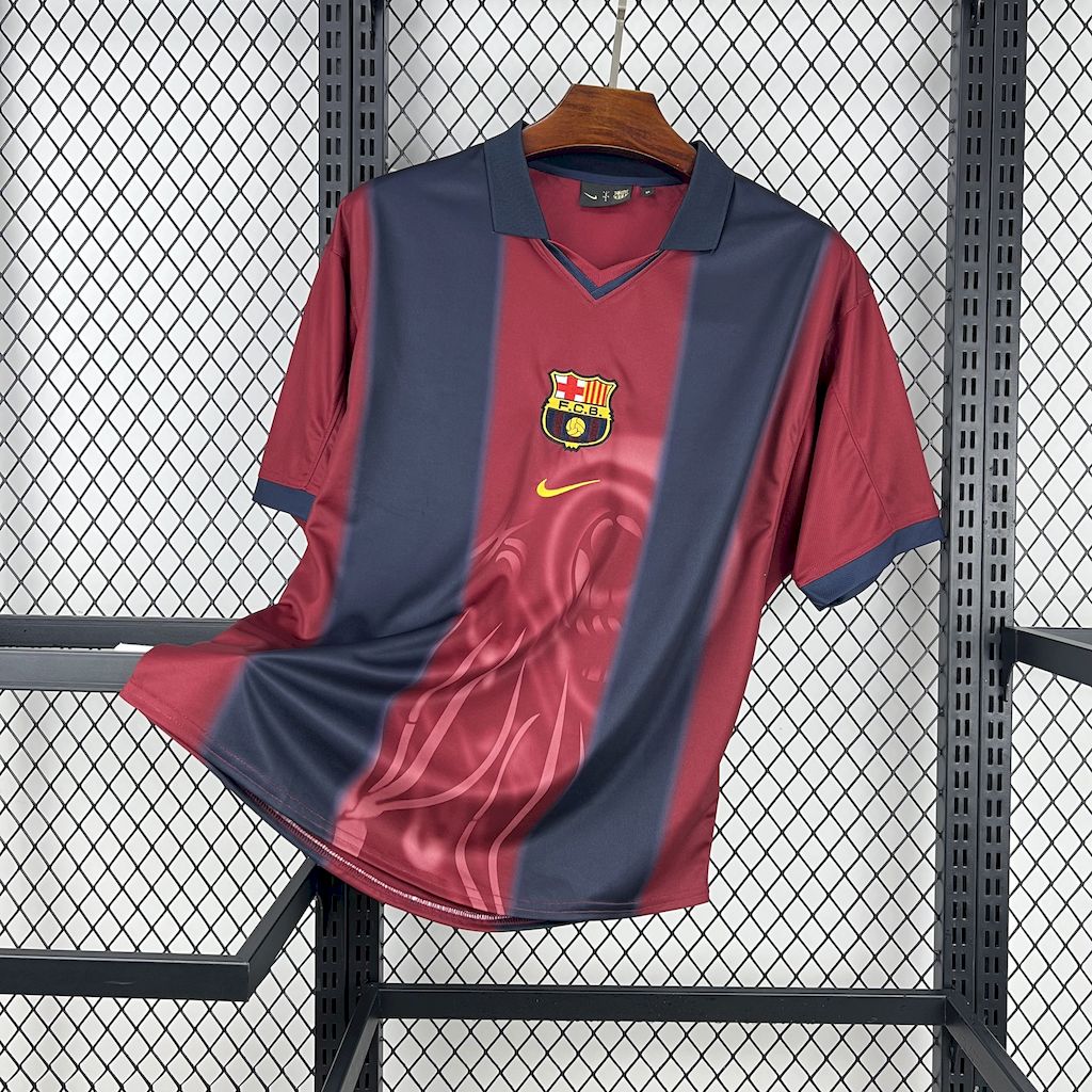 Camisa Retrô do Barcelona x Cactus Jack 2000/2001