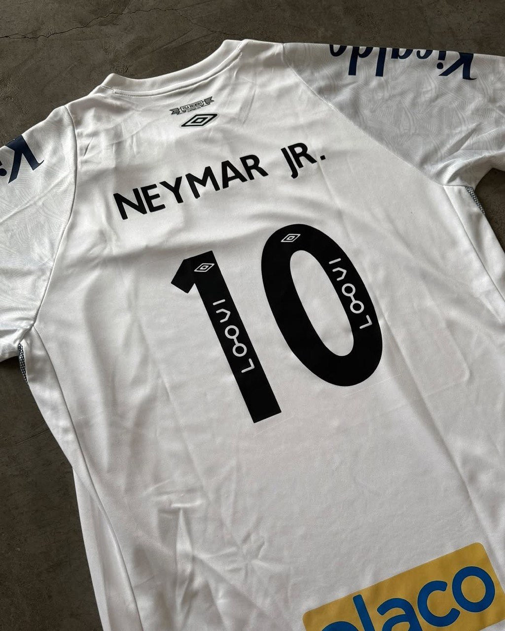 Camisa do Santos Titular 2024/2025 + Patrocinadores + Neymar Jr. 10