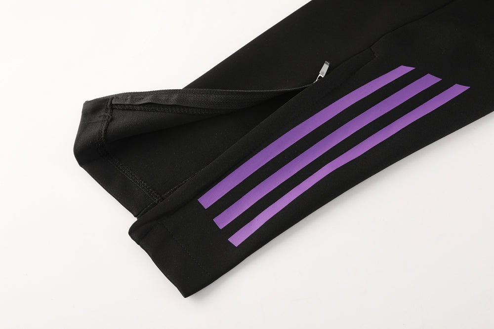 Kit Treino da Alemanha Branco e Roxo 2024/2025