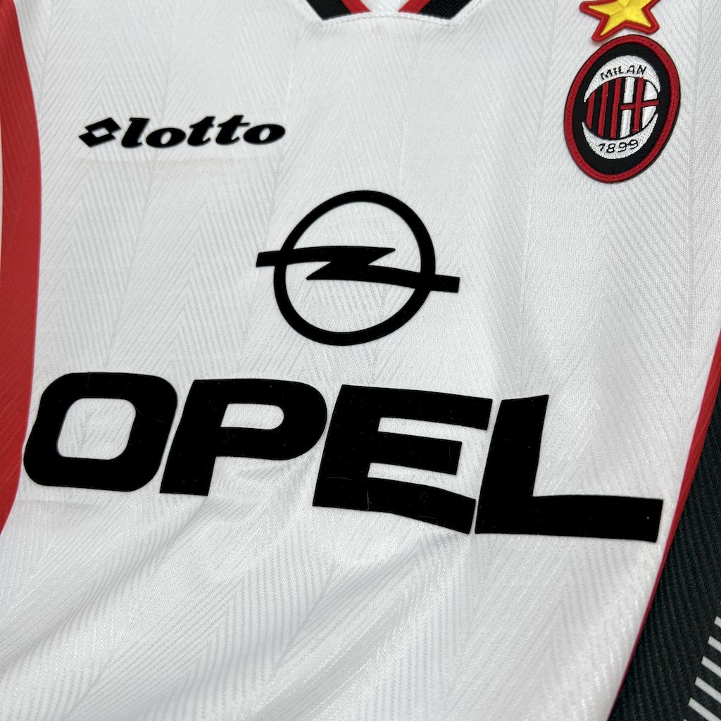 Camisa Retrô do AC Milan Reserva 1997/1998
