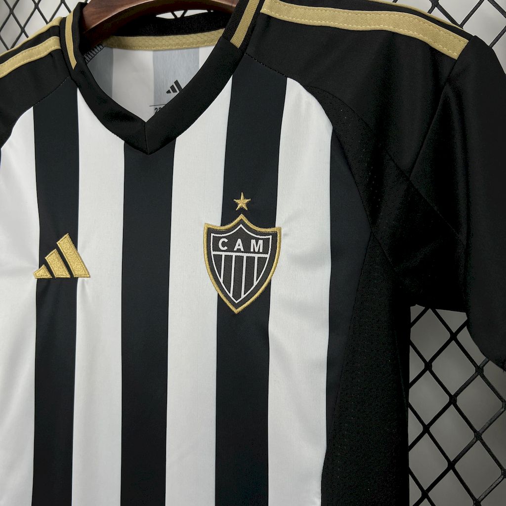 Kit Infantil do Atlético Mineiro Titular 2025/2026