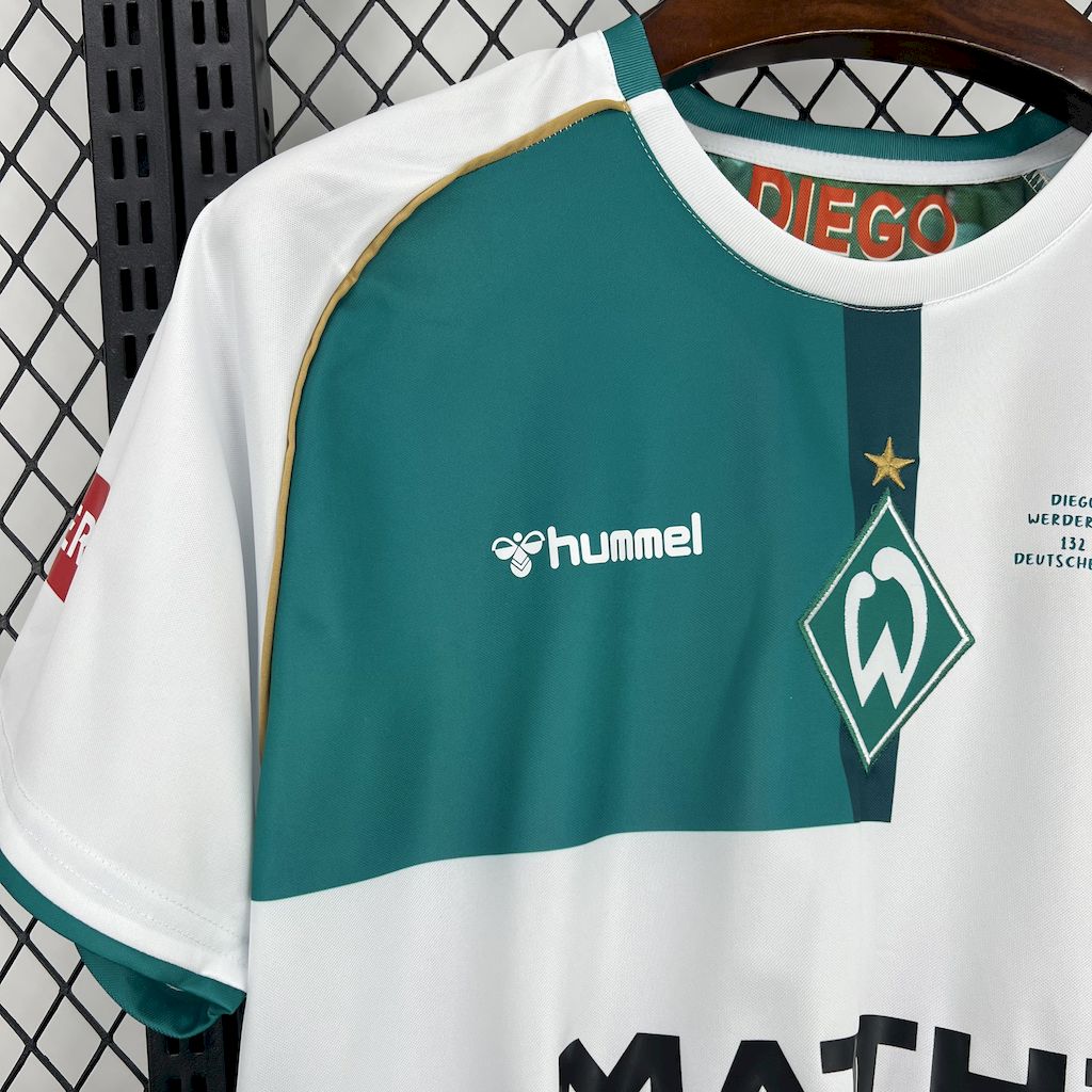 Camisa do Werder Bremen Obrigado Diego Ribas 2025/2026