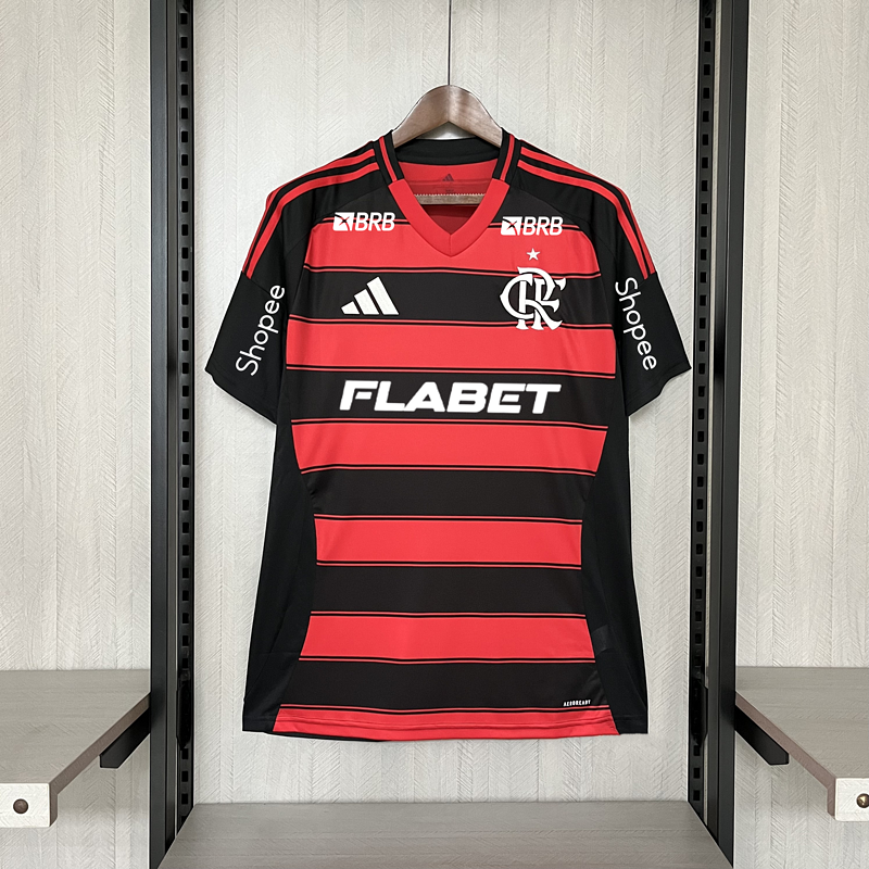 Camisa do Flamengo Titular "Todos os Patrocinadores" 2025/2026