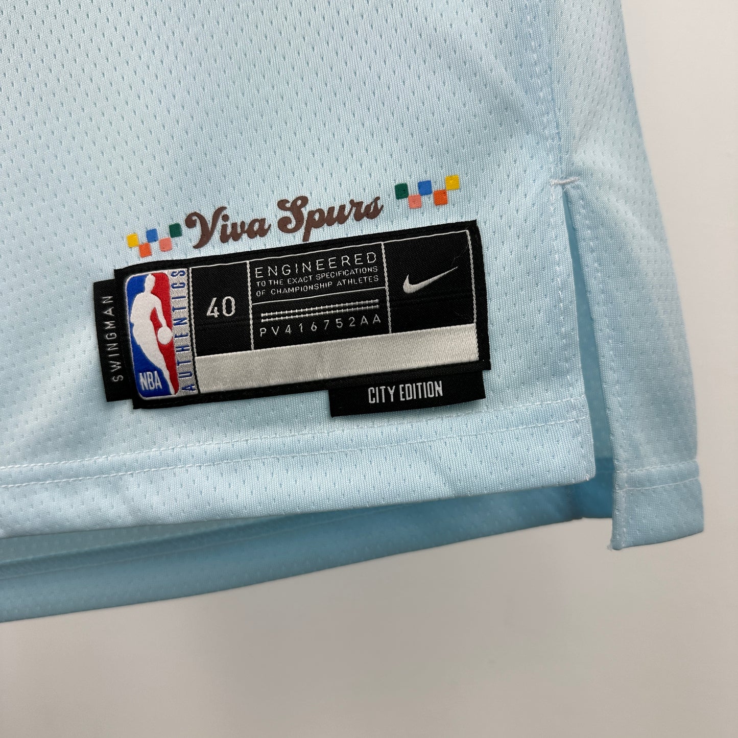Camisa do San Antonio Spurs 2024/2025 #VictorWembanyama
