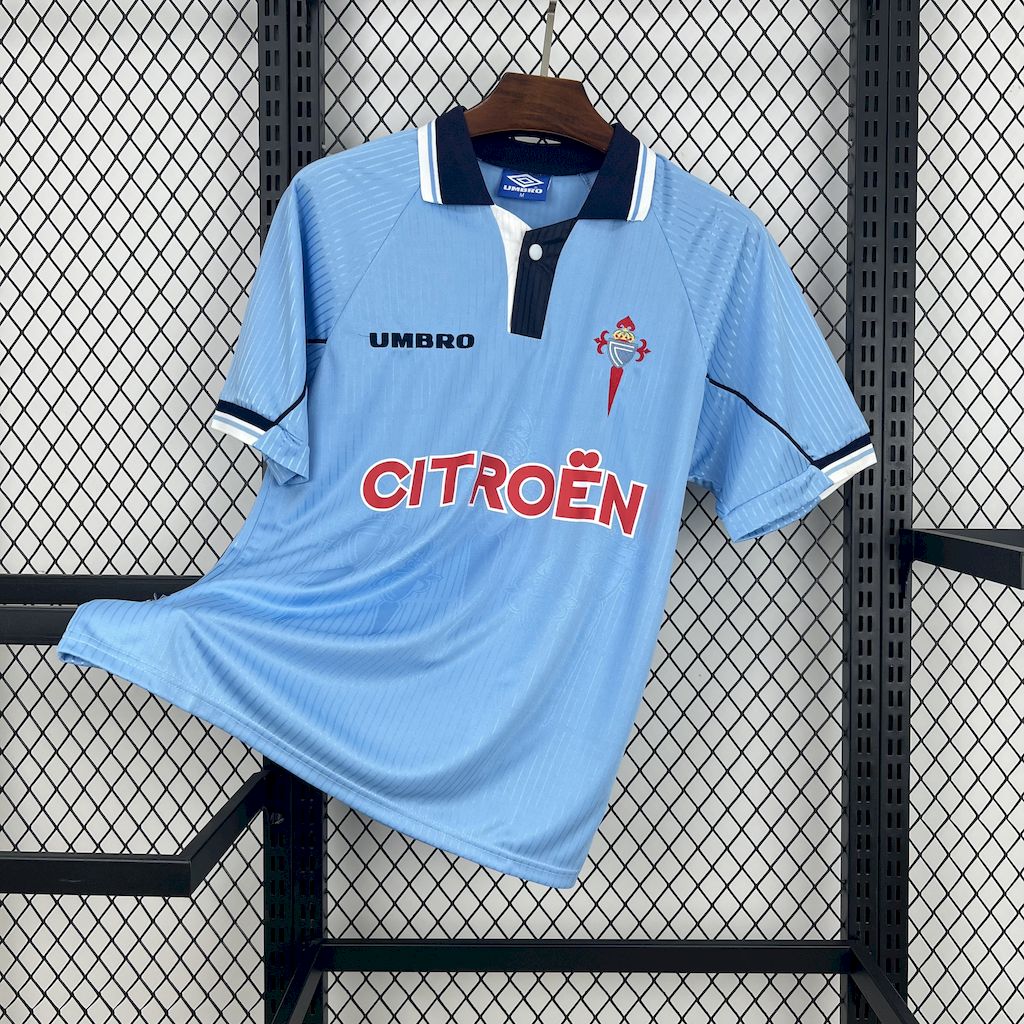 Camisa Retrô do Celta de Vigo Titular 1997/1999