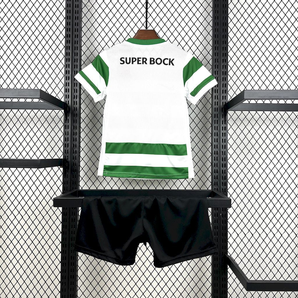 Kit Infantil do Sporting CP Titular 2025/2026