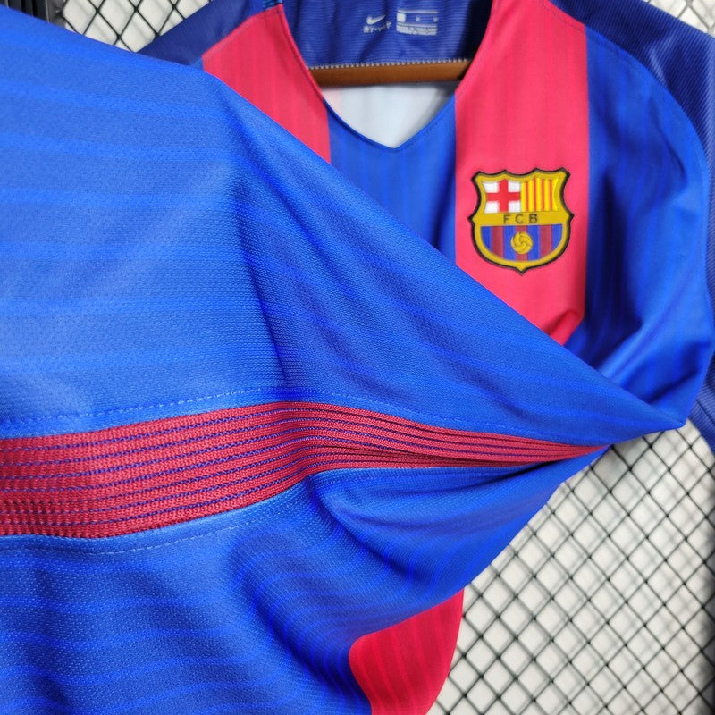 Camisa Retrô do Barcelona Titular 2016/2017
