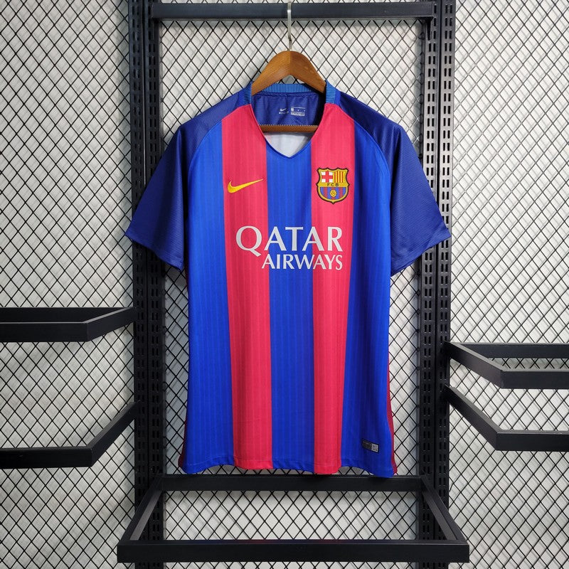 Camisa Retrô do Barcelona Titular 2016/2017