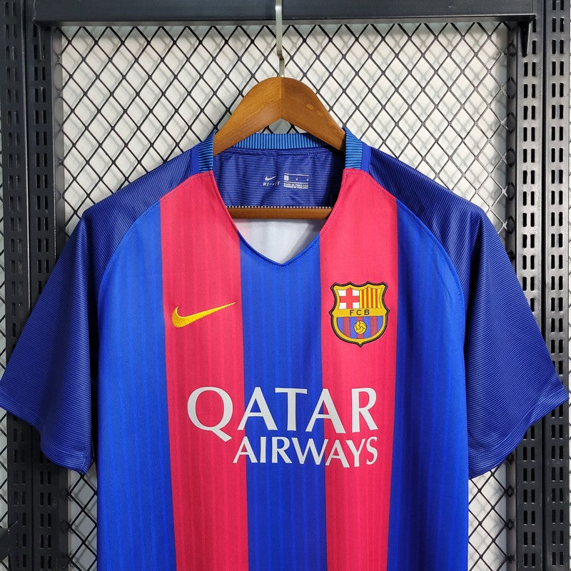 Camisa Retrô do Barcelona Titular 2016/2017