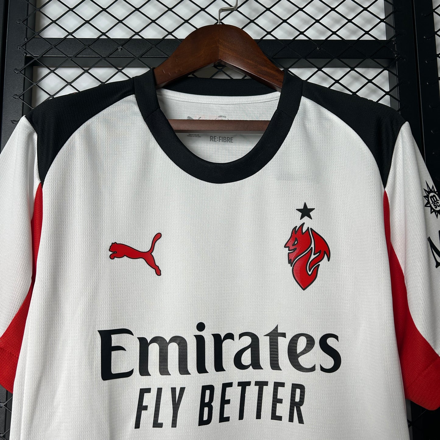 Camisa do AC Milan Titular 2025/2026