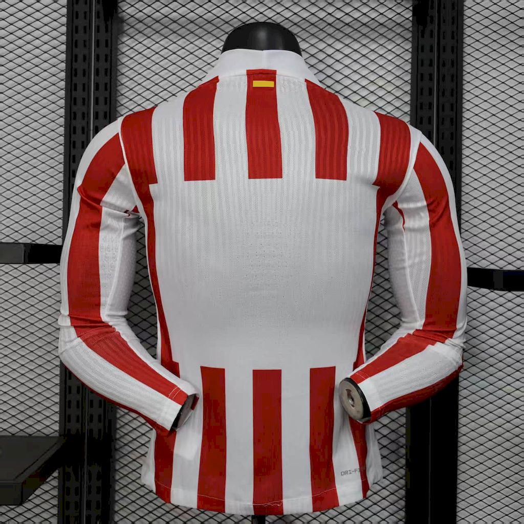 Camisa Manga Longa do Atlético de Madrid Titular Player 2025/2026