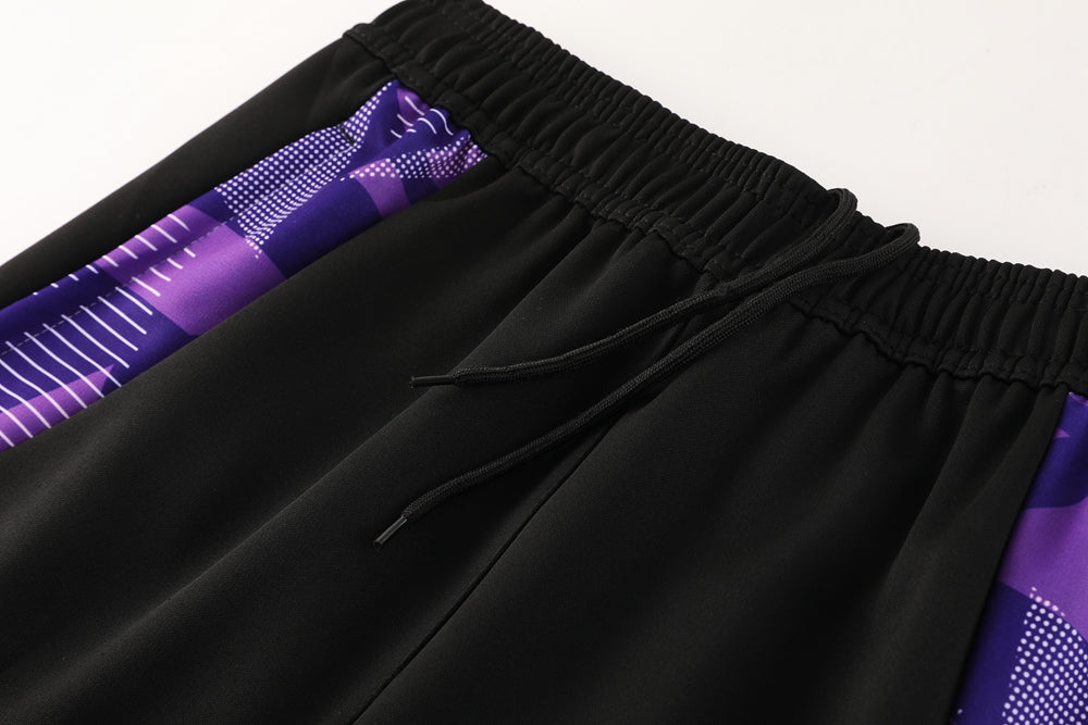 Kit Treino da Alemanha Branco e Roxo 2024/2025
