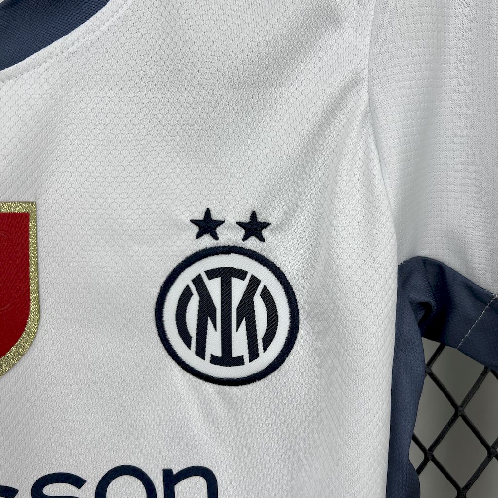 Kit Infantil da Inter de Milão Reserva 2025/2026