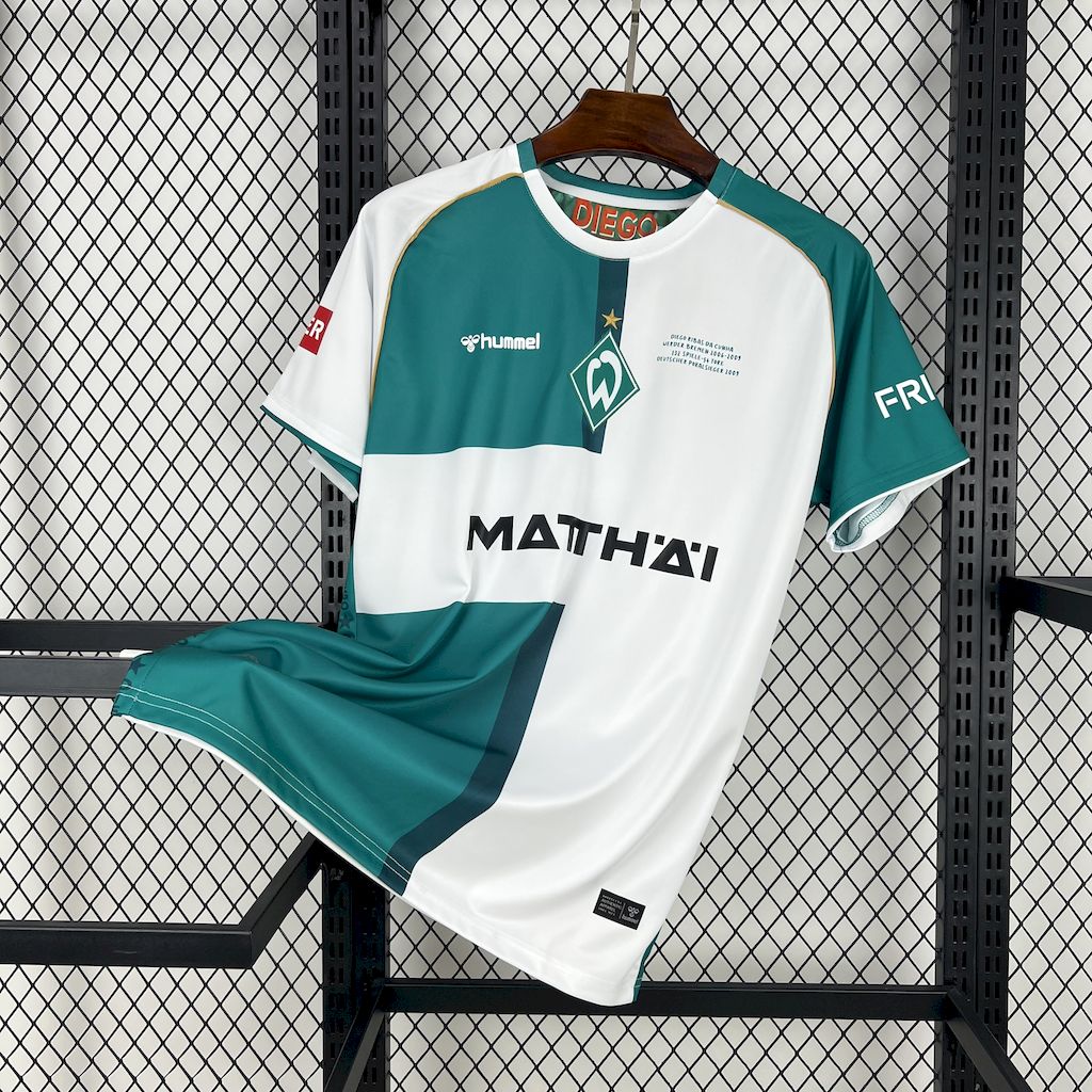 Camisa do Werder Bremen Obrigado Diego Ribas 2025/2026