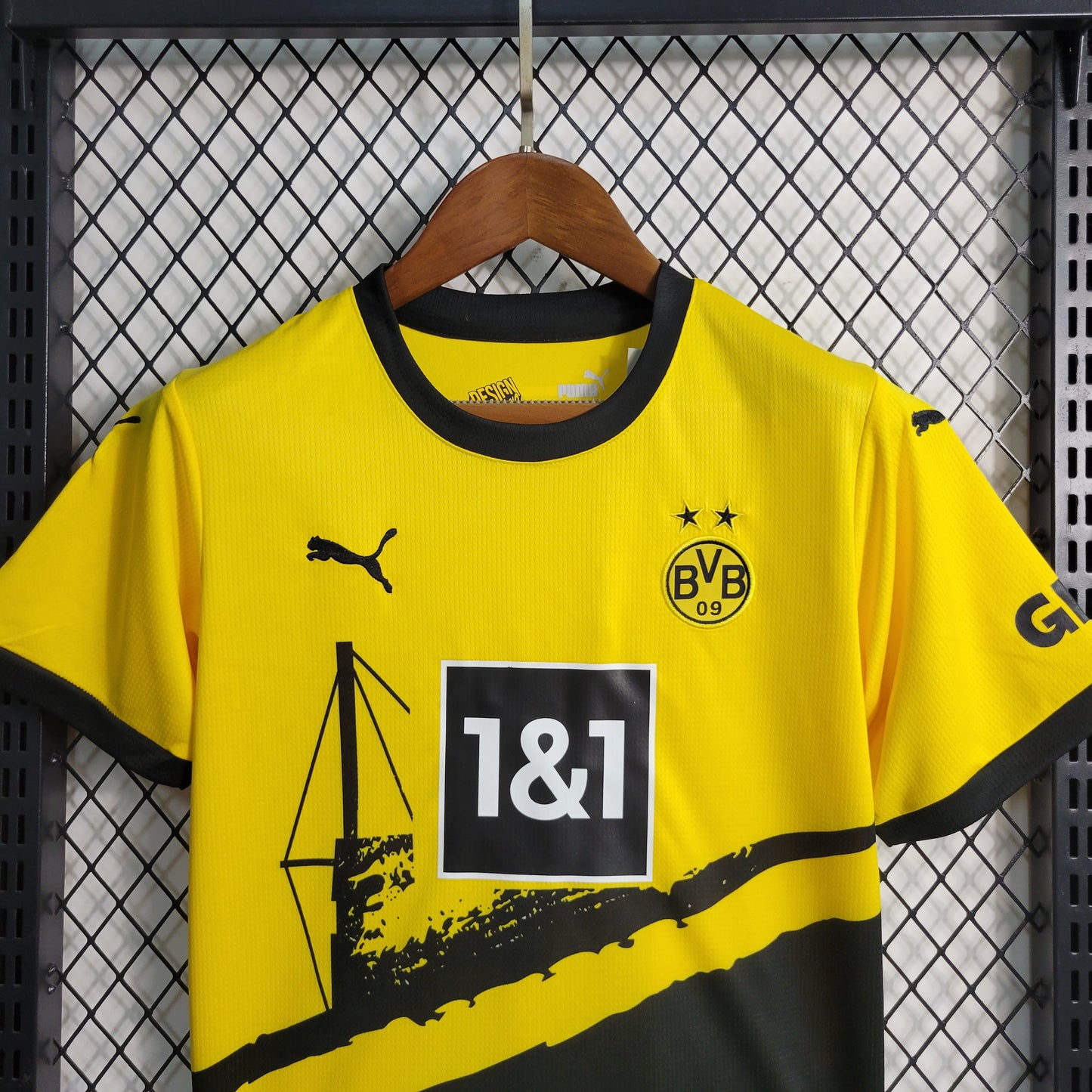 Kit Infantil do Borussia Dortmund Titular 2023/2024