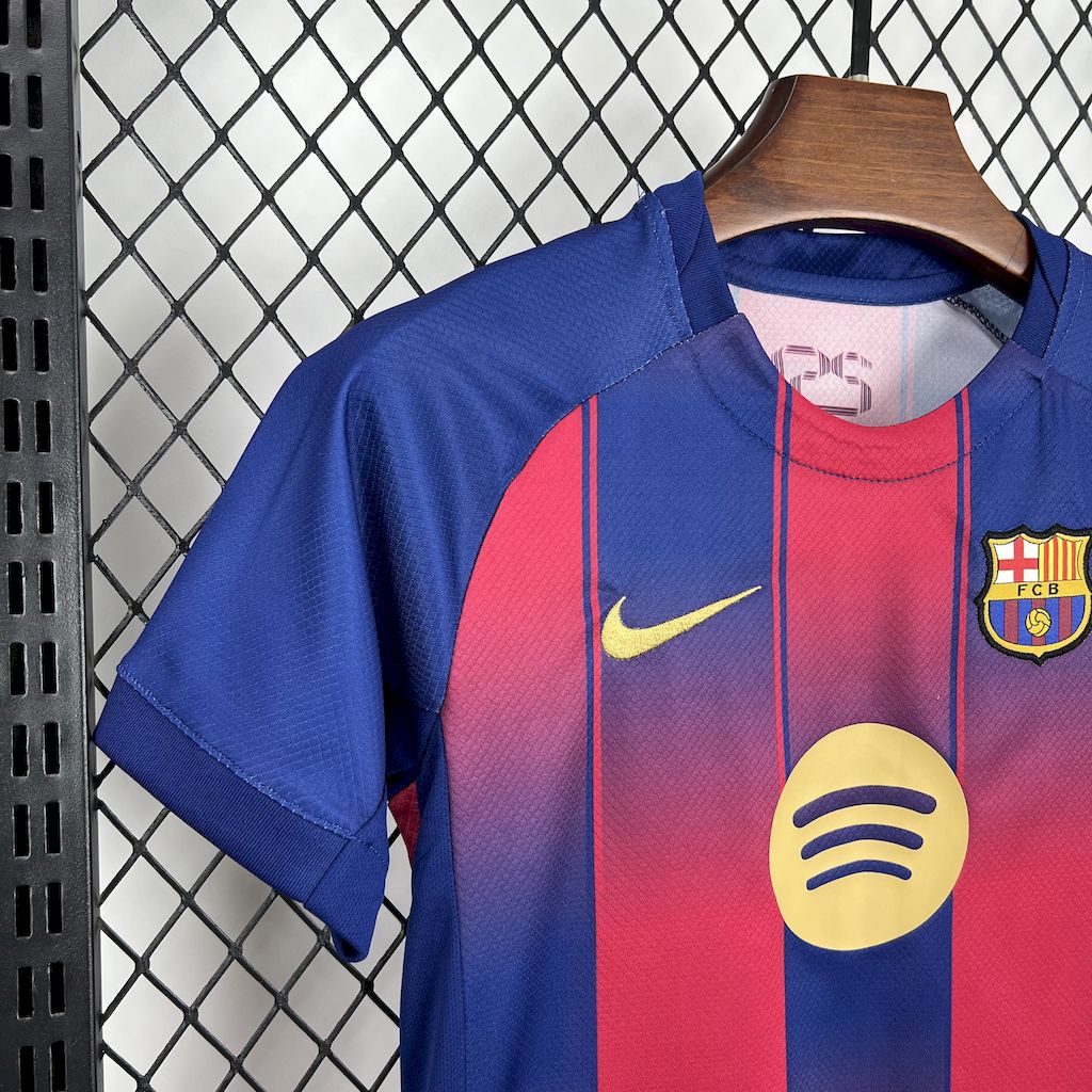 Kit Infantil do Barcelona Titular 2025/2026