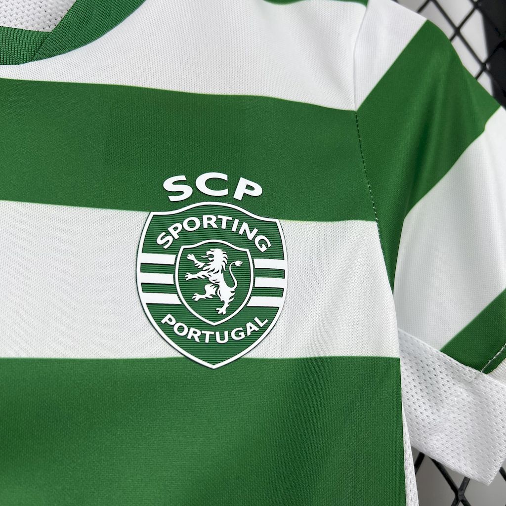 Kit Infantil do Sporting CP Titular 2025/2026