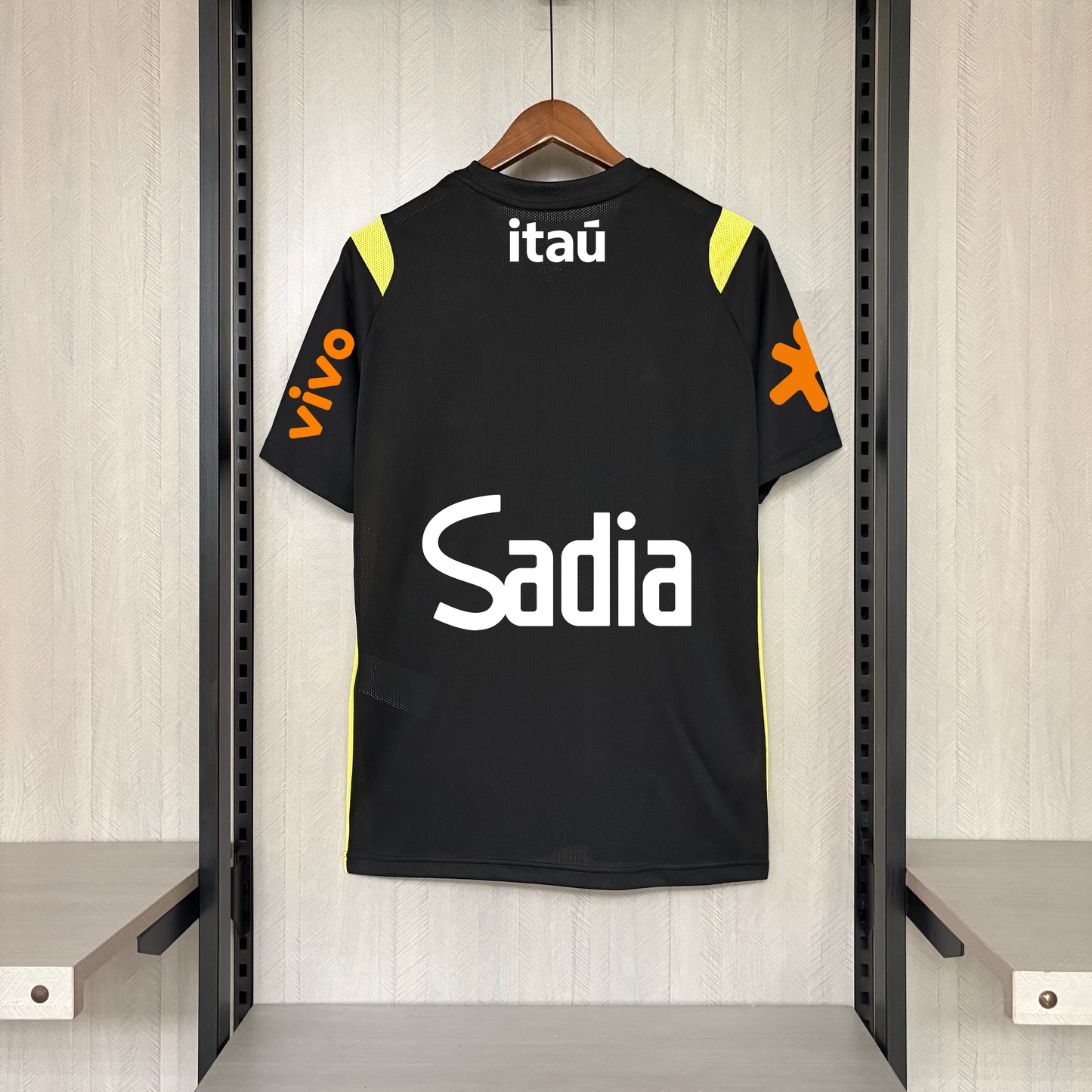 Camisa do Brasil Treino Preta "Todos Patrocinadores" 2026/2027