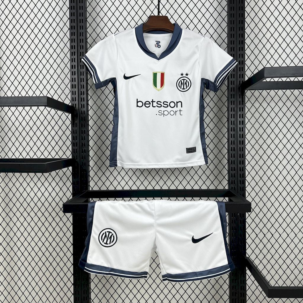 Kit Infantil da Inter de Milão Reserva 2025/2026