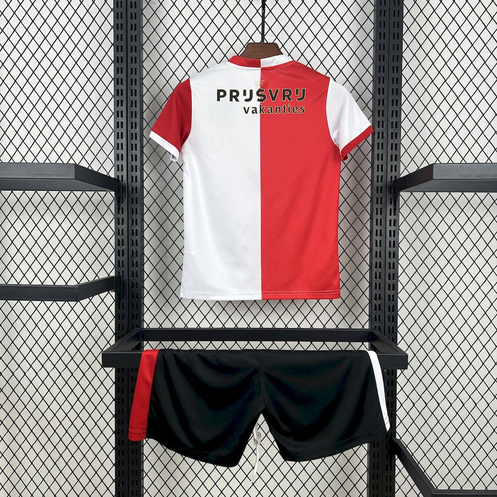 Kit Infantil do Feyenoord Titular 2025/2026