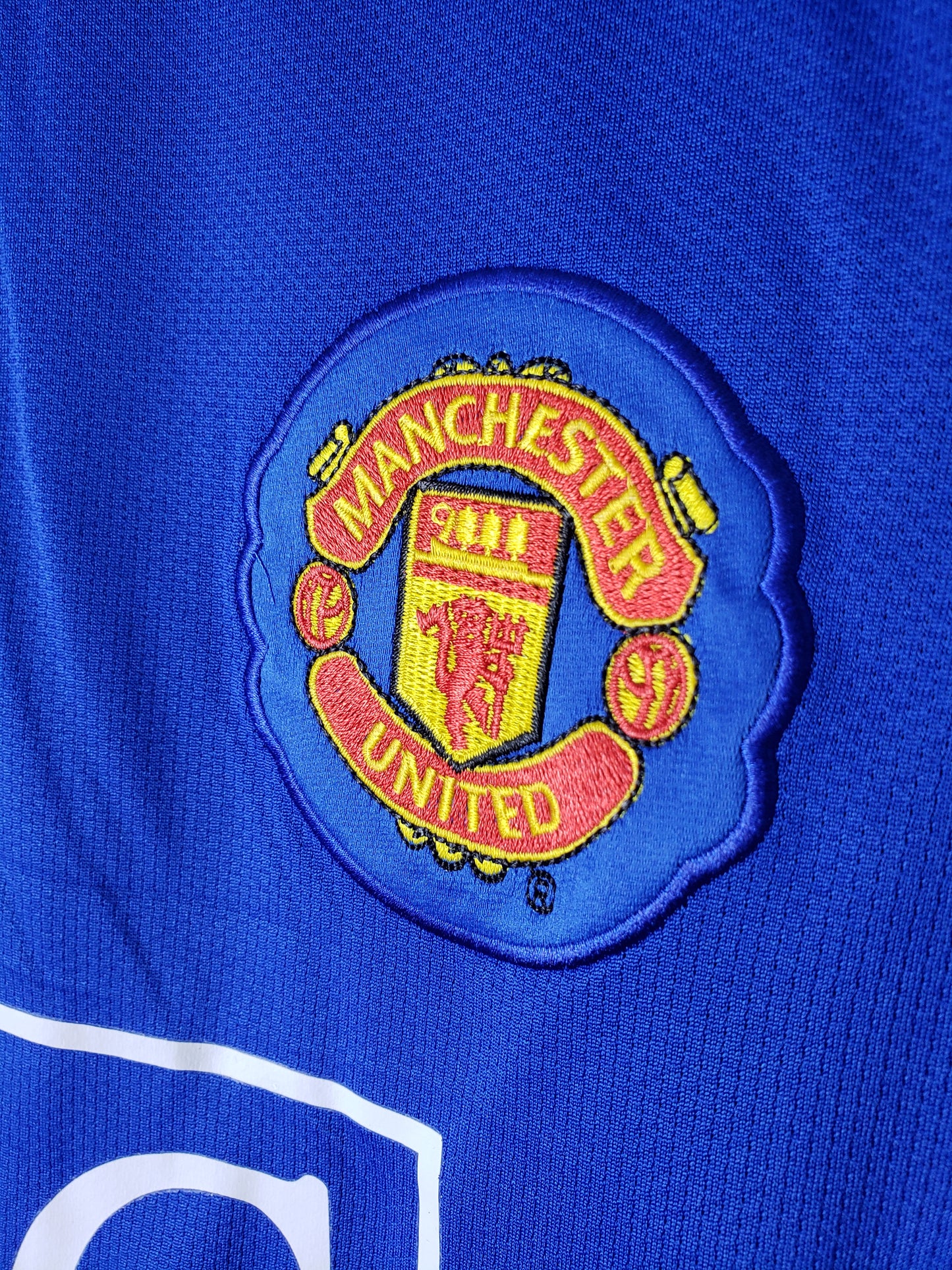 Camisa Manga Longa Retrô do Manchester United 2007/2008