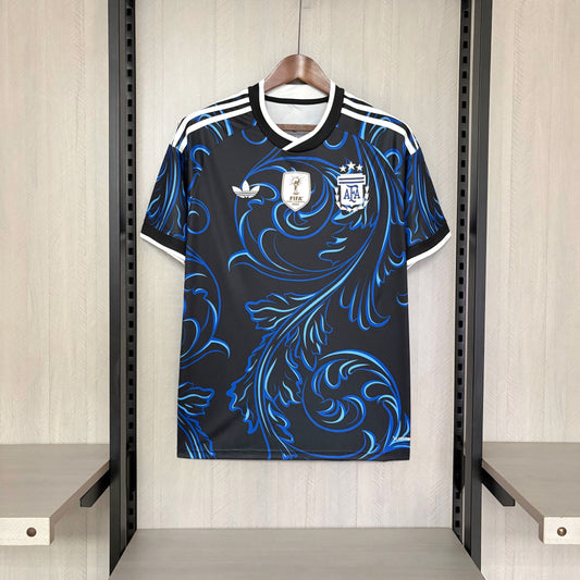 Camisa da Argentina Reserva + "Pacth de Campeão" 2026/2027