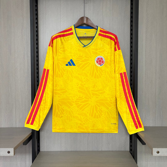 Camisa Manga Longa da Colômbia Titular 2026/2027