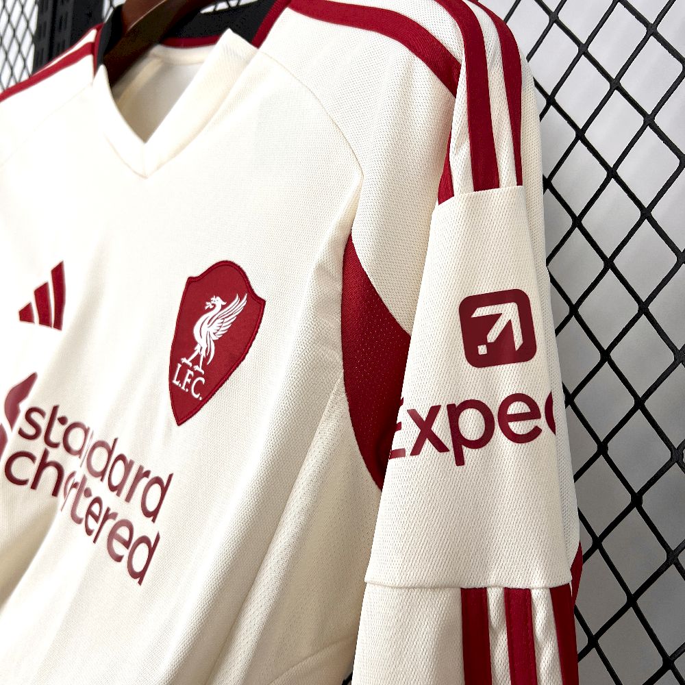 Camisa Manga Longa do Liverpool Reserva 2025/2026