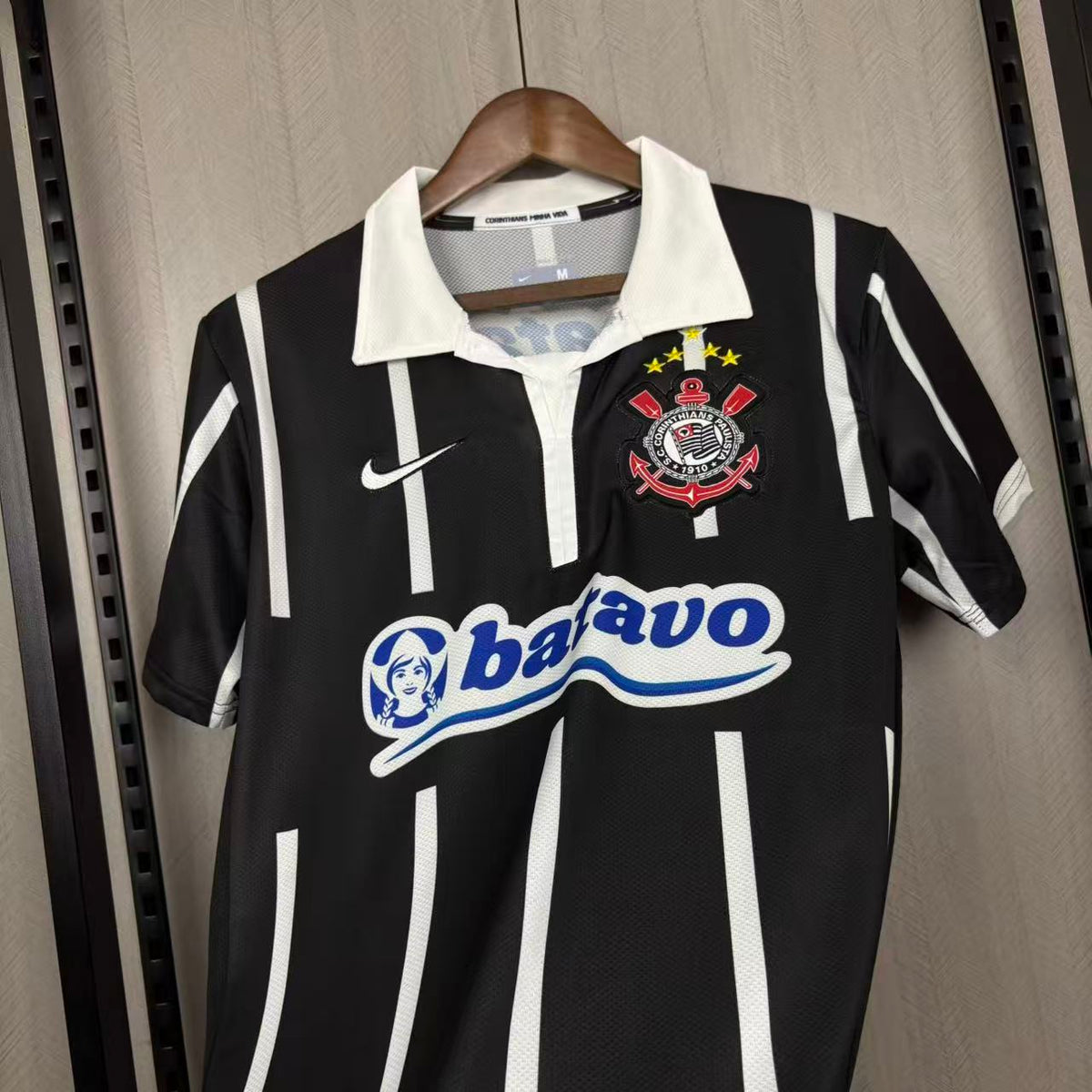 Camisa Retrô do Corinthians Reserva 2010