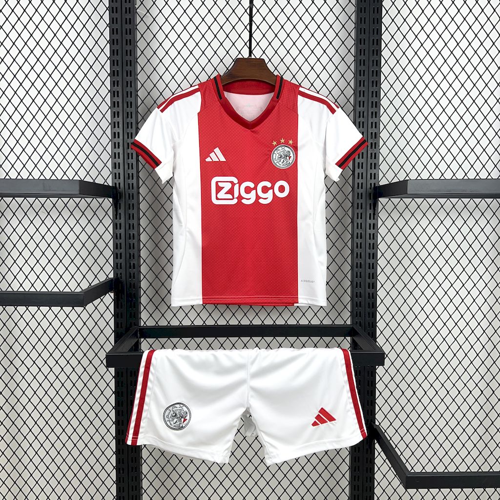 Kit Infantil do Ajax Titular 2025/2026