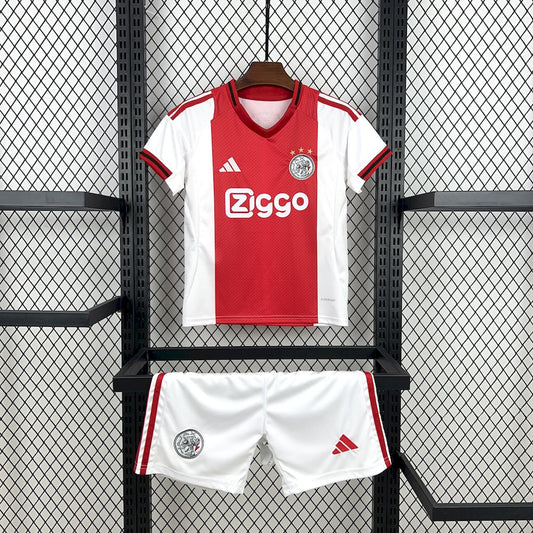 Kit Infantil do Ajax Titular 2025/2026
