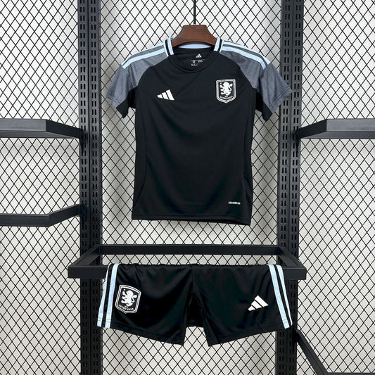 Kit Infantil do Aston Villa Reserva 2025/2026