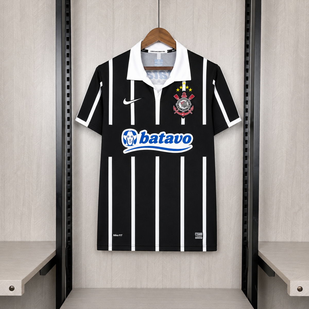 Camisa Retrô do Corinthians Reserva 2010