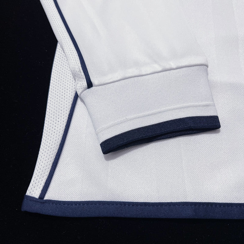 Camisa Manga Longa Retrô da Inglaterra Titular 2002