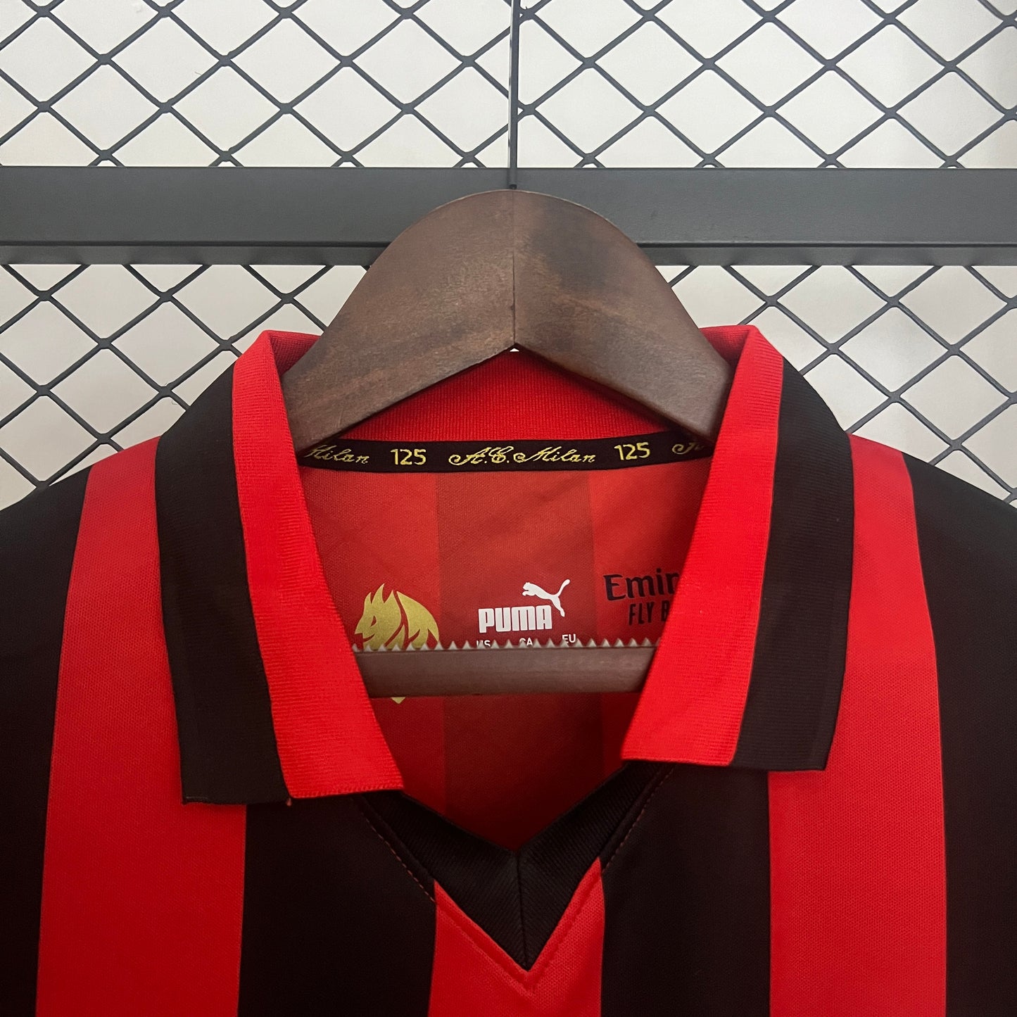 Camisa do AC Milan 125 Anos 2024