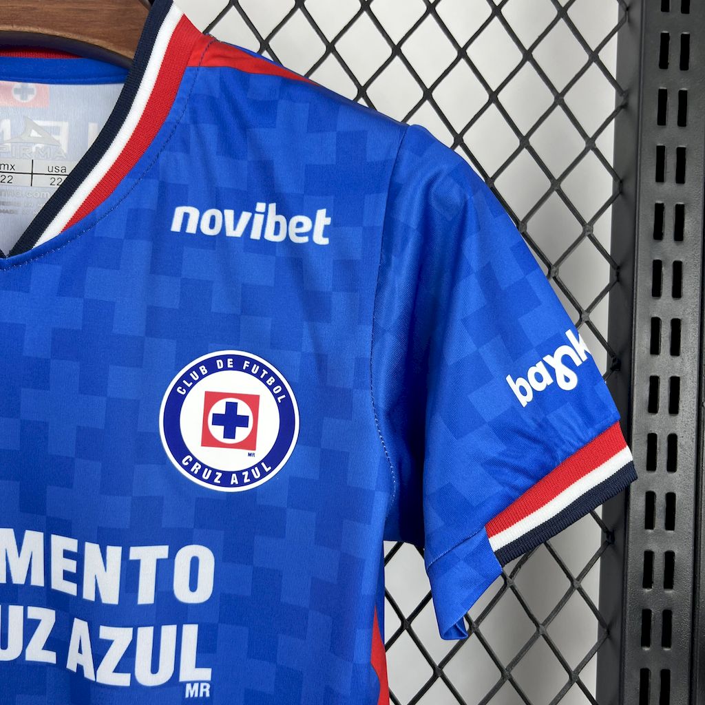 Kit Infantil do Cruz Azul Titular 2025/2026