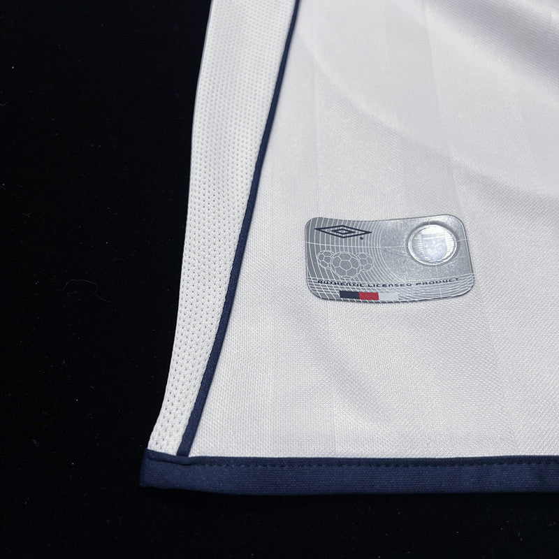 Camisa Manga Longa Retrô da Inglaterra Titular 2002