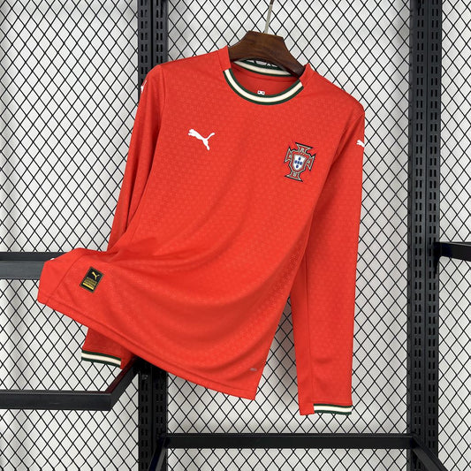 Camisa Manga Longa de Portugal Titular 2025/2026