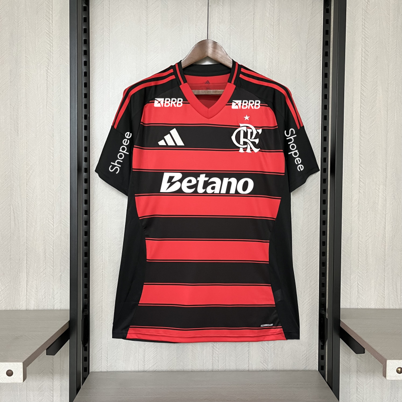 Camisa do Flamengo Titular "Todos os Patrocinadores" 2025/2026