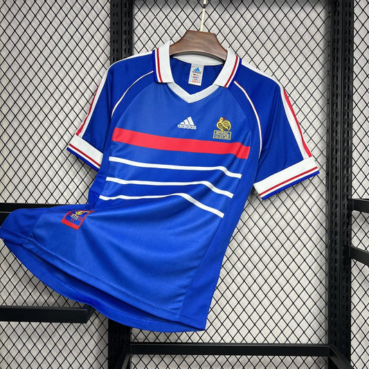Camisa Retrô da França Titular 1998